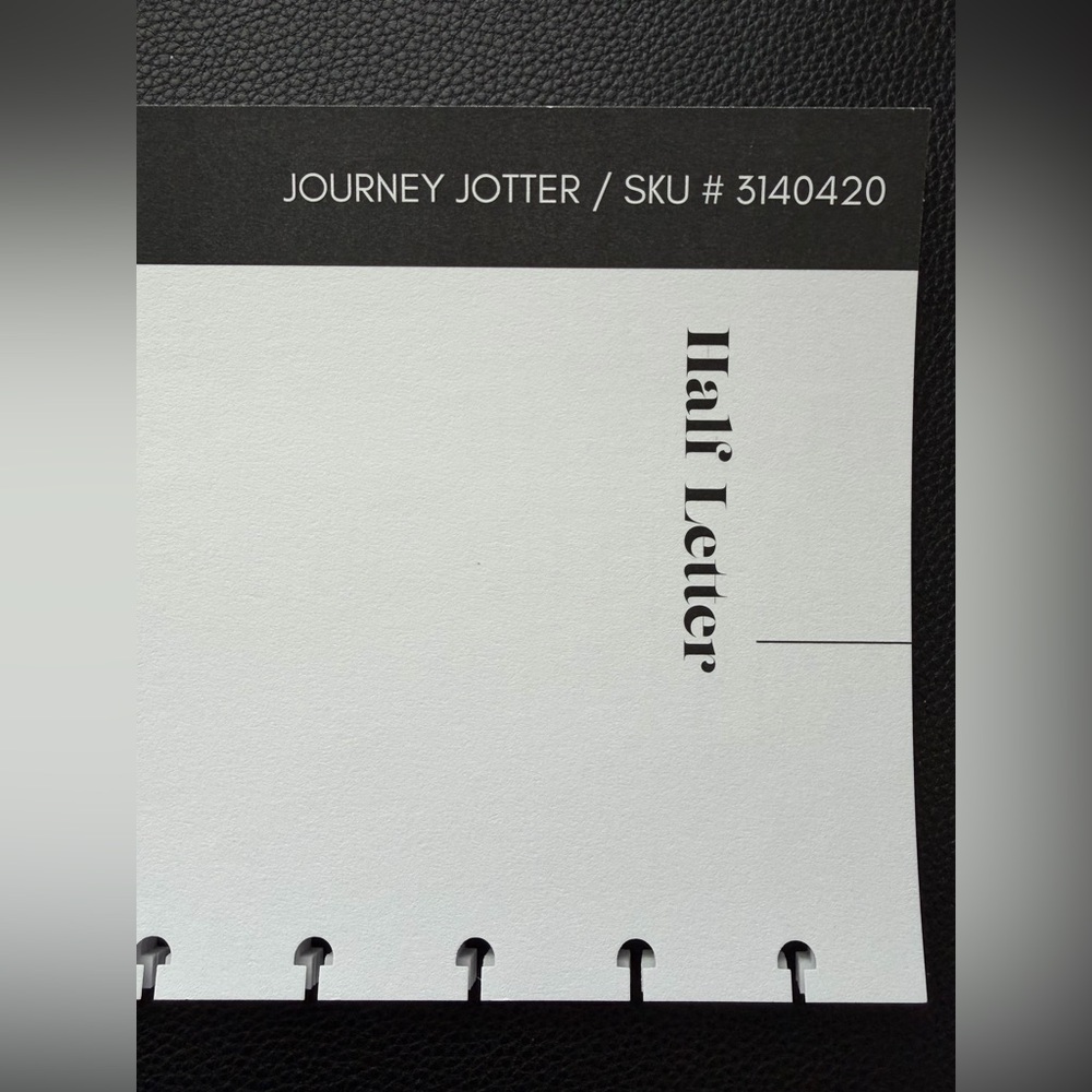 Cloth & Paper Insert